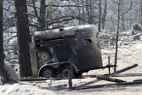 Wildfires Colorado, Horse Trailer